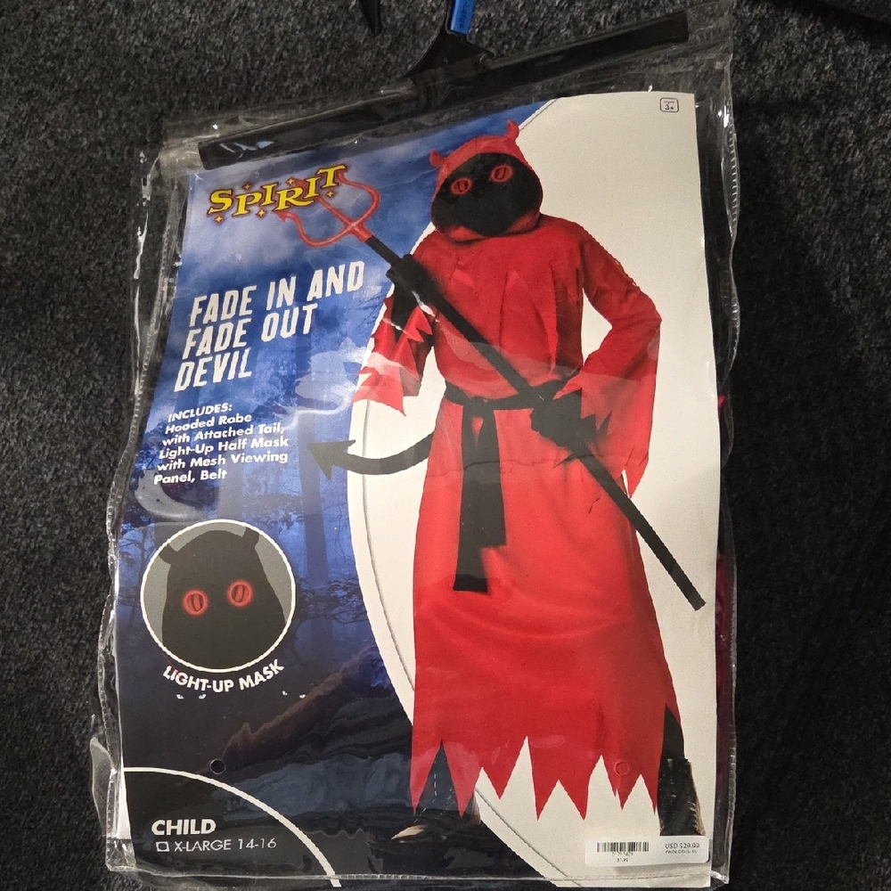 Spirit Red Devil Costume for Kids